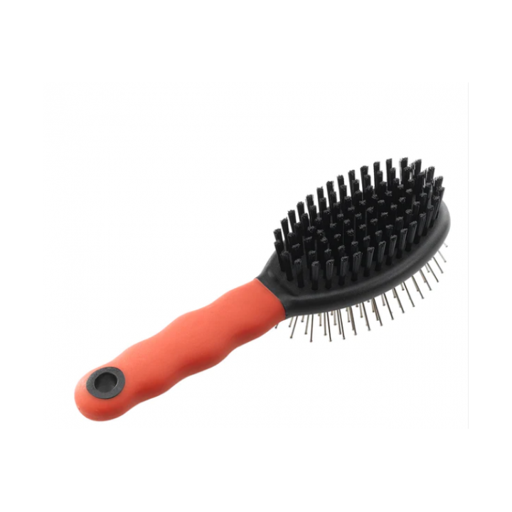 BROSSE CHIEN ET CHAT DOUBLE FACE FERPLAST
