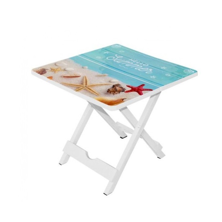 TABLE PLIANTE EN PLASTIQUE AVEC MOTIF SOTUFAB PLAST TABLE PLIANTE EN PLASTIQUE AVEC MOTIF SOTUFAB PLAST