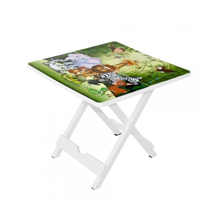 TABLE PLIANTE EN PLASTIQUE AVEC MOTIF SOTUFAB PLAST TABLE PLIANTE EN PLASTIQUE AVEC MOTIF SOTUFAB PLAST