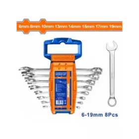 Jeu de 8 clés mixtes 6 à 19 mm WADFOW WSP1208