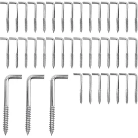 Lot de 20 gonds à vis 4,2 x 30 mm