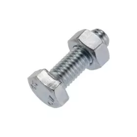 Lot de 10 boulons TH 8 x 60 mm