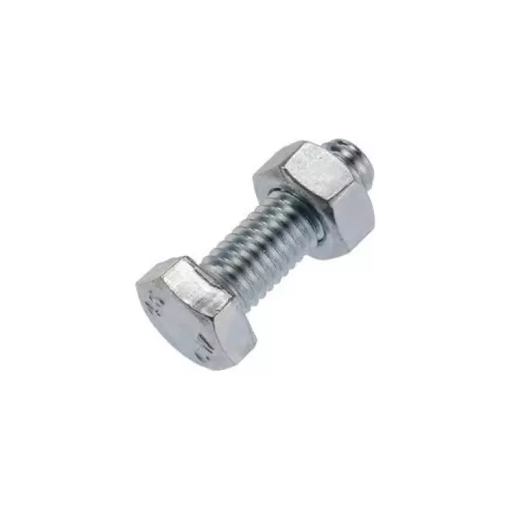 Lot de 10 boulons TH 8 x 60 mm