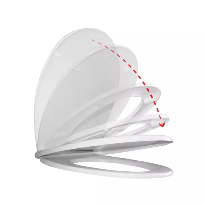 Abattant WC standard EJIM - autre angle