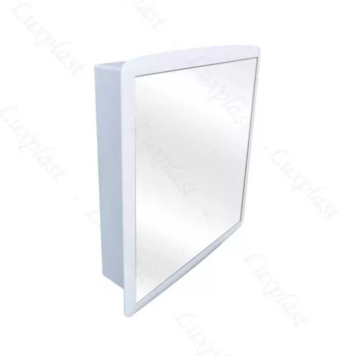 Armoire murale à miroir blanche LUXPLAST - vue principale