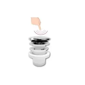 Bonde de lavabo diamètre 32 clic-clac - vue principale