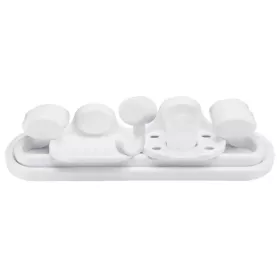Set 5 accessoires salle de bain ABS EJIM