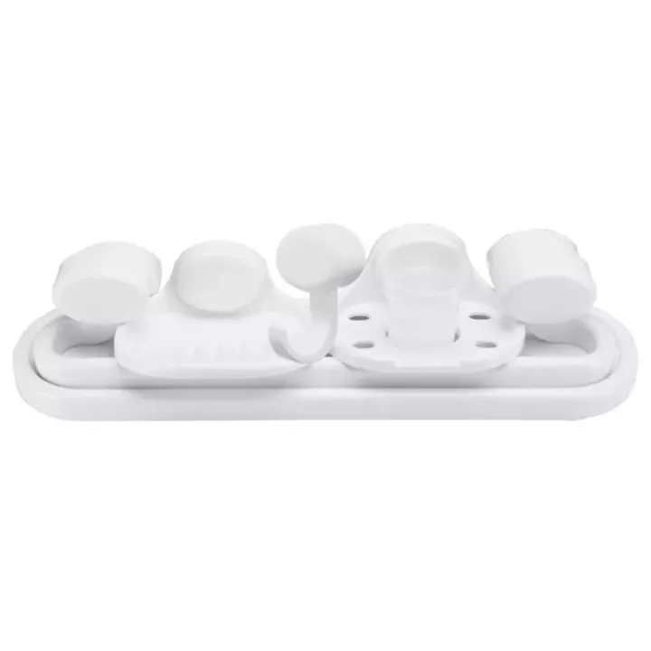 Set 5 accessoires salle de bain ABS EJIM