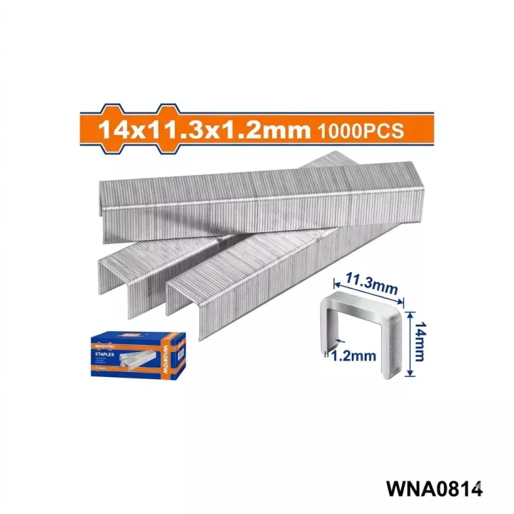 Agrafes 14 mm WADFOW WNA0814 - format long