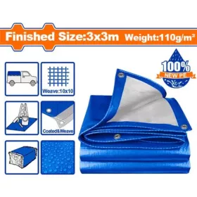 Bâche de protection 3x3 m WADFOW WTQ1833