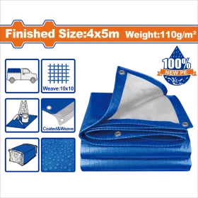 Bâche de protection 4x5 m WADFOW WTQ1845
