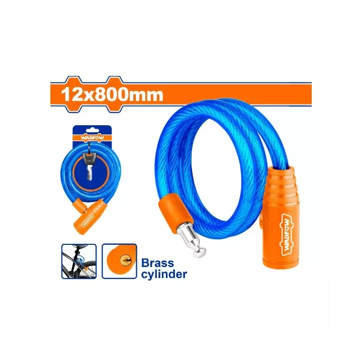 Antivol de vélo 12 x 800 mm WADFOW