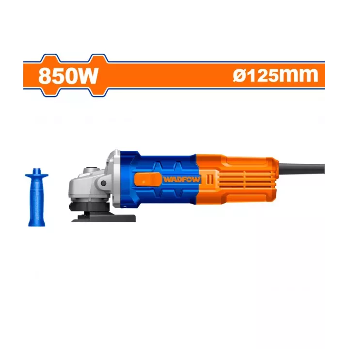 Pack meuleuse complet 125 mm 850 W avec disques et protections