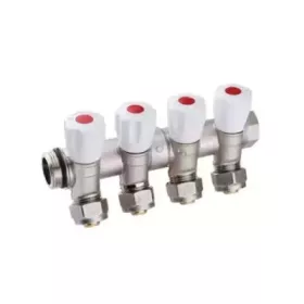 Collecteur incliné E36 3/4 pouce 4 voies PEX 16 SOPAL - vue principale