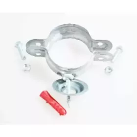 Collier à rosace galvanisé 125 mm - vue principale