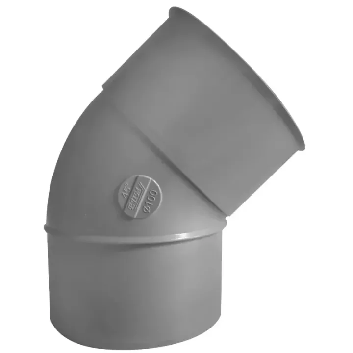Coude PVC M/F 45° Ø100 EJIM JCA4135 - vue principale