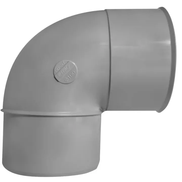 Coude PVC M/F 90° Ø100 EJIM JCA4136 - vue principale