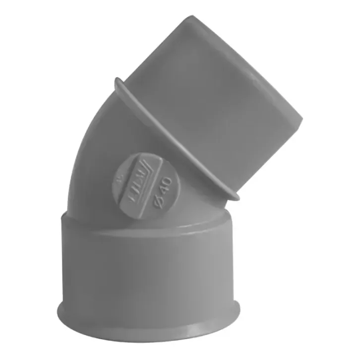 Coude PVC M/F 45° Ø40 EJIM JCA4126 - vue principale