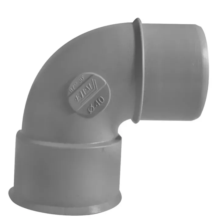 Coude PVC M/F 90° Ø40 EJIM JCA4127 - vue principale