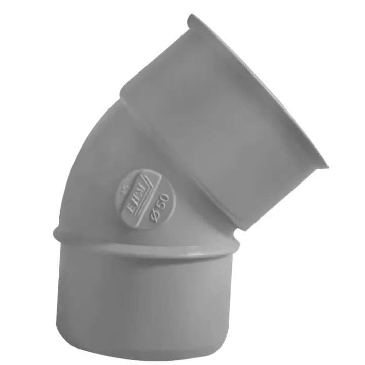 Coude PVC M/F 45° Ø50 EJIM JCA4129 - vue principale