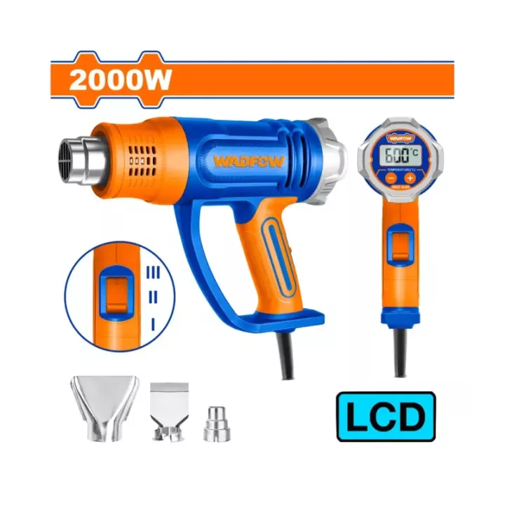 Decapeur thermique 2000 W afficheur LCD - vue principale