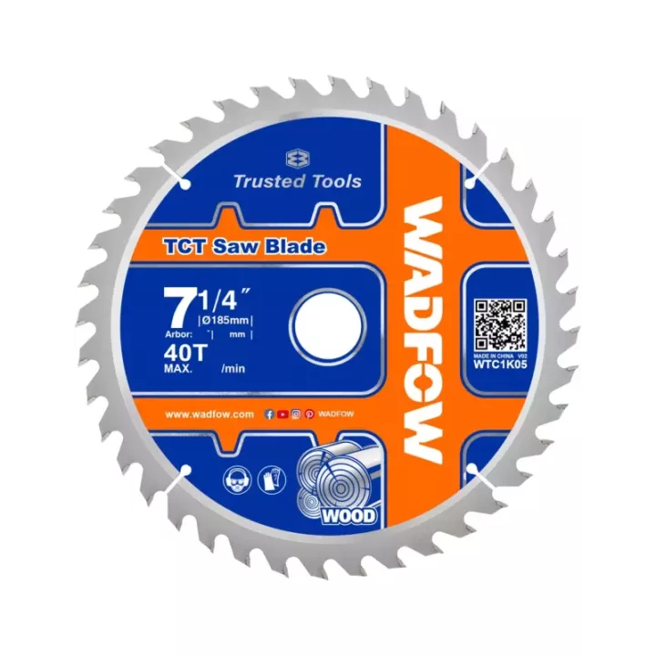 Disque à bois Ø185 mm WADFOW WTC1K05 - vue principale
