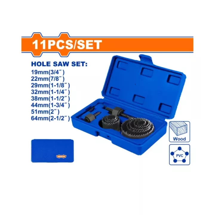 Jeu scie à cloche 11pcs WADFOW - vue principale