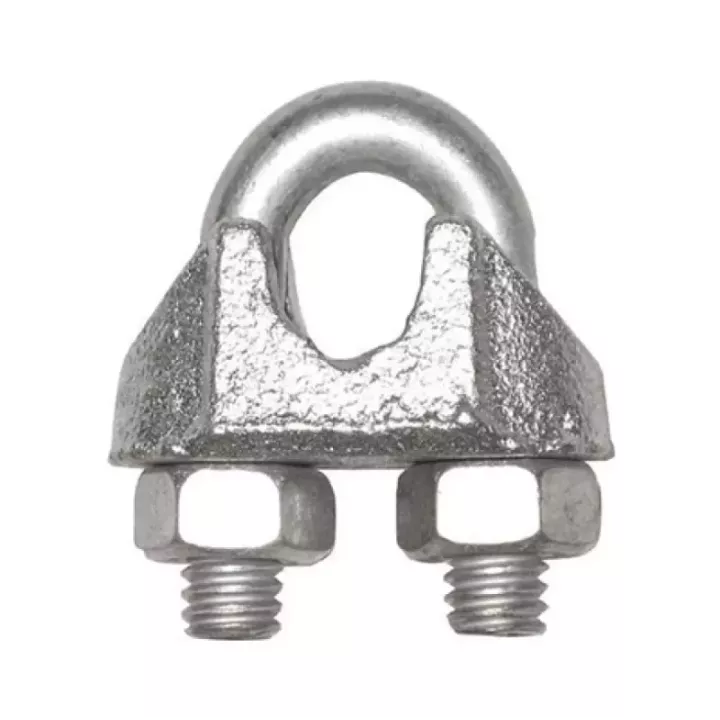 Lot de 10 serre-câbles galvanisés 08 - vue principale