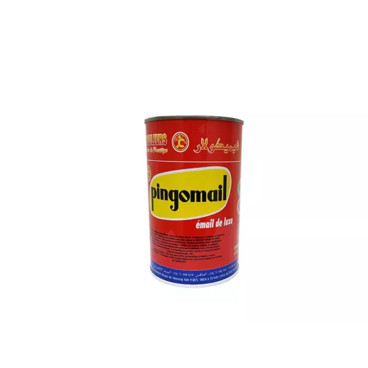 Peinture laquée noir 500 g PINGOMAIL - vue principale