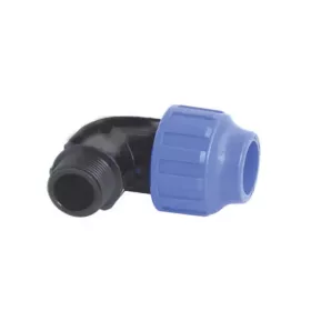 Coude bargataire D32 x 3/4