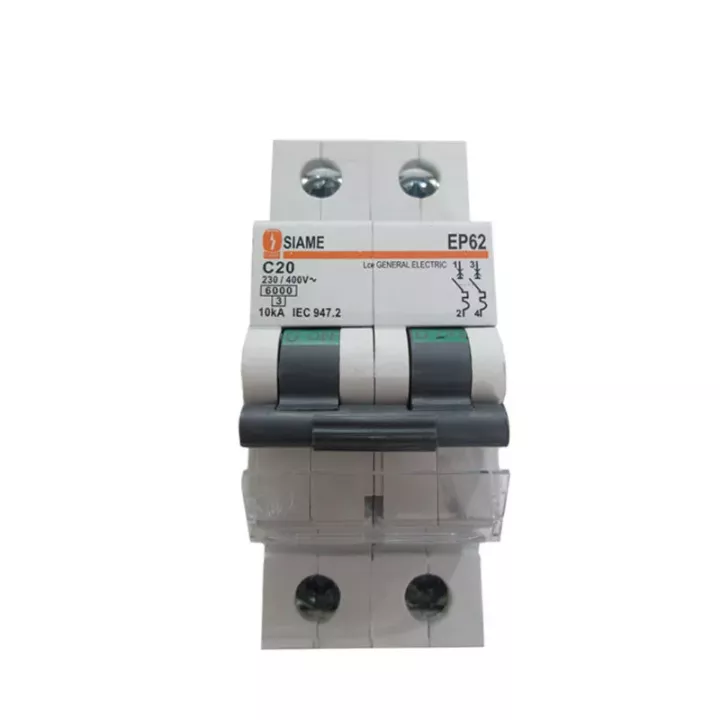 Disjoncteur 2P 20A SIAME