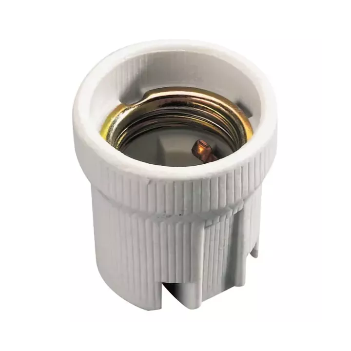Douille E27 Porcelaine