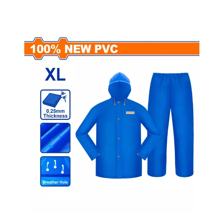 Manteau impermeable XL + pantallon Wadfow WRC30XL