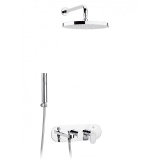 KIT MITIGEUR DE BAIN-DOUCHE ENCASTRÉ 3 SORTIES SFAX SOPAL