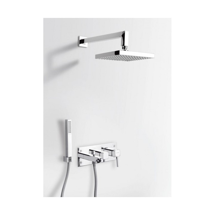 KIT MITIGEUR DE BAIN-DOUCHE ENCASTRÉ 3 SORTIES ZARZIS SOPAL