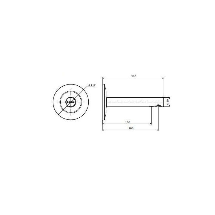 ROBINET MURAL LAVABO INFRAROUGE AVEC PILE 6V SOPAL ROBINET MURAL LAVABO INFRAROUGE AVEC PILE 6V SOPAL
