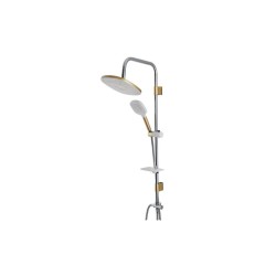 COLONNE DE DOUCHE BLANC/DORÉ TLCR1003 DIAMOND