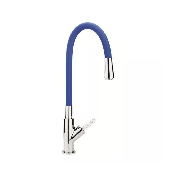 MITIGEUR ÉVIER BEC BLEU NABEUL SOPAL