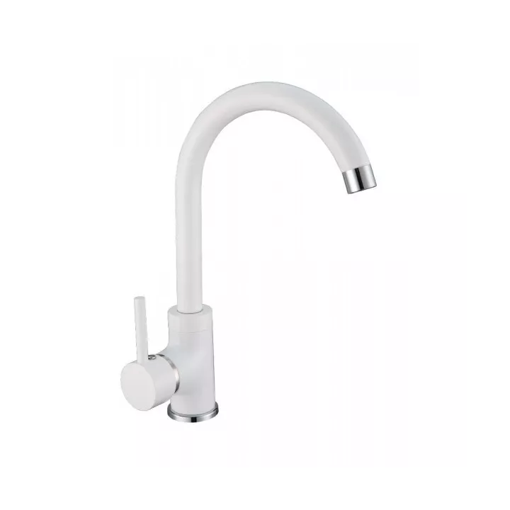 MITIGEUR ÉVIER STELLA BLANC AXIS