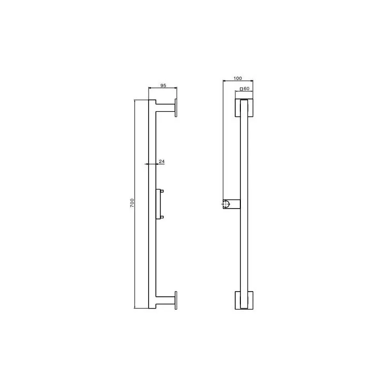 BARRE DE DOUCHE D24 ZARZIS SOPAL