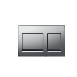 PLAQUE DE DÉCLENCHEMENT ALPHA35 CHROMÉ BRILLANT GEBERIT