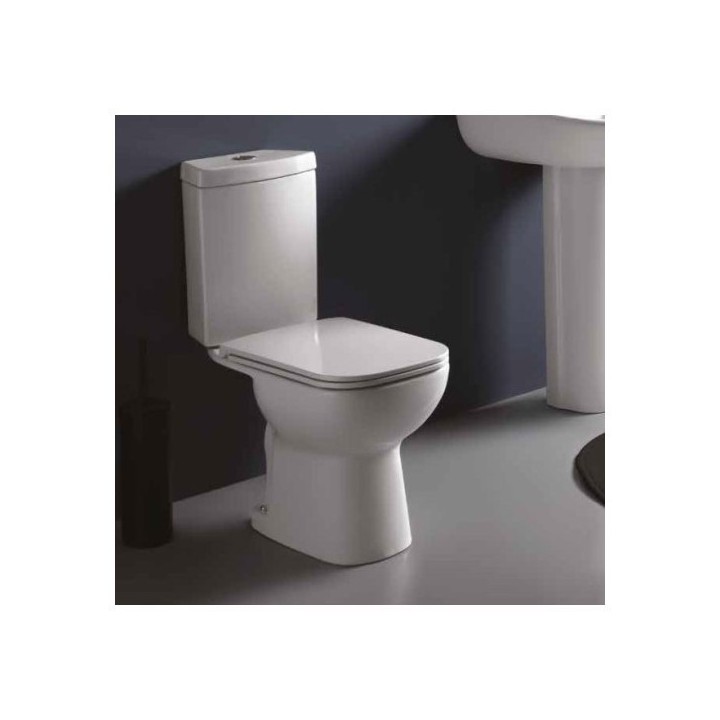 ABATTANT WC OLYMPIA THERMODUR BLANC AVEC SYSTÉME SOFTCLOSE SANIMED