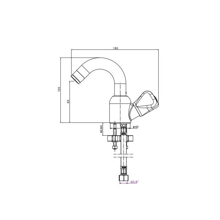 ROBINET DE LAVE-MAINS TOZEUR SOPAL ROBINET DE LAVE-MAINS TOZEUR SOPAL