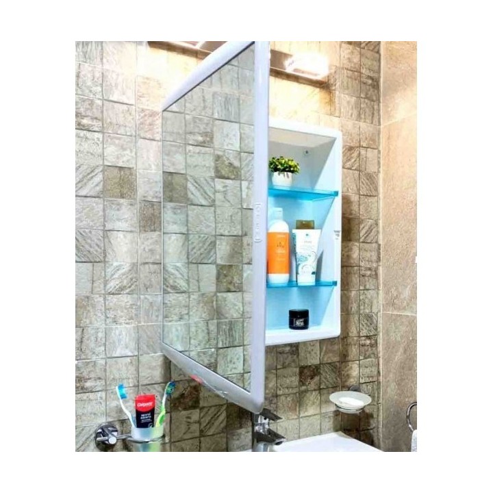 MIROIR SALLE DE BAIN AVEC RANGEMENT LUXPLAST