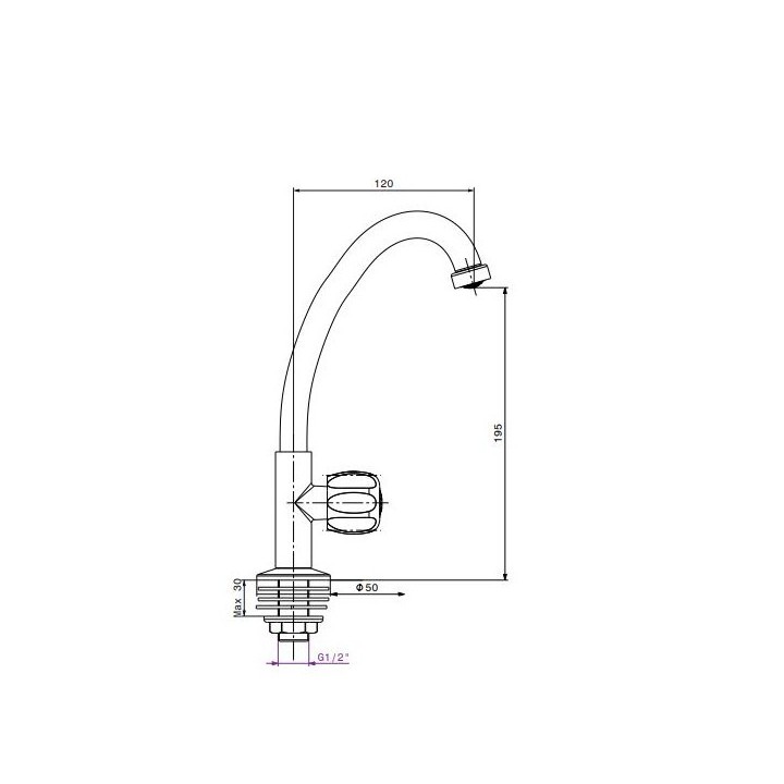 ROBINET VERTICAL SALAKTA SOPAL