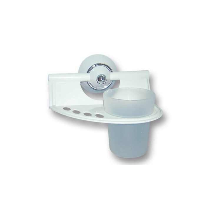 ENSEMBLE DE 7 ACCESSOIRES DE SALLE DE BAIN BLANC CHROMÉ LUX-PLAST ENSEMBLE DE 7 ACCESSOIRES DE SALLE DE BAIN BLANC CHROMÉ LUX-PLAST