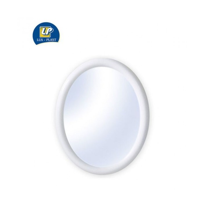 MIROIR MURAL OVALE EN ABS 54*44CM LUXPLAST