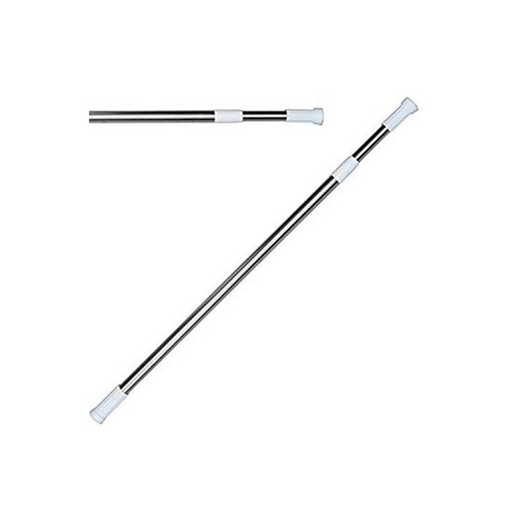 TRINGLE RIDEAU DE DOUCHE EXTENSIBLE DE 140 À 260CM