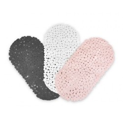 TAPIS DE BAIN ANTIDÉRAPANTE OVALE 34*68CM