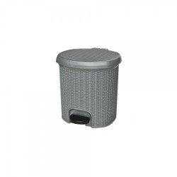 POUBELLE À PÉDALE DESIGN CROCHET 7L SOTUFAB PLAST